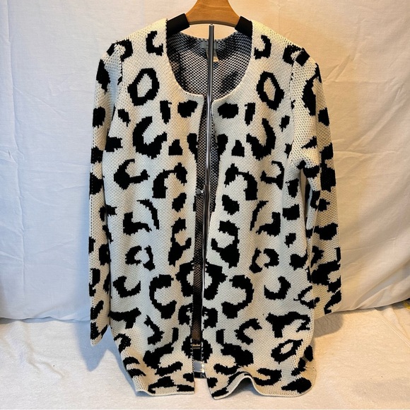 Escio Soft Cozy Long Sleeve Open Cardigan Size Large - Picture 1 of 6